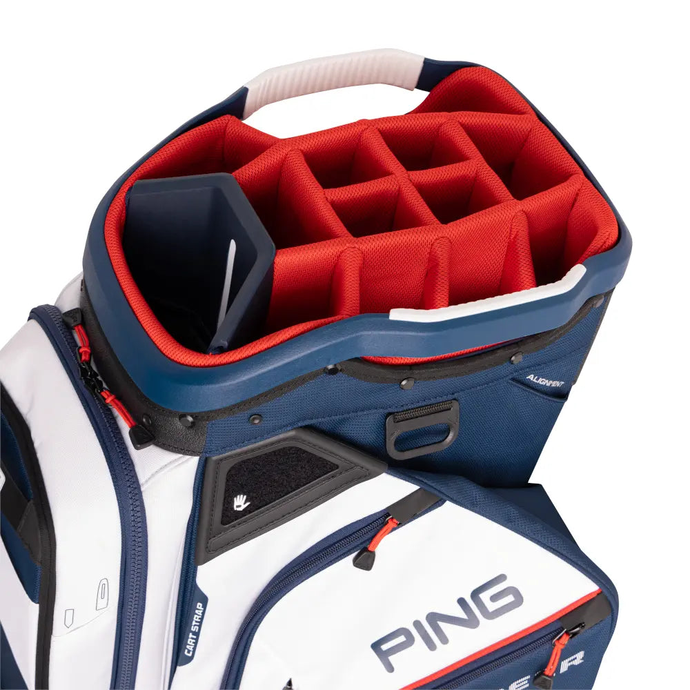 Ping Pioneer Bag - Navy, White & Red