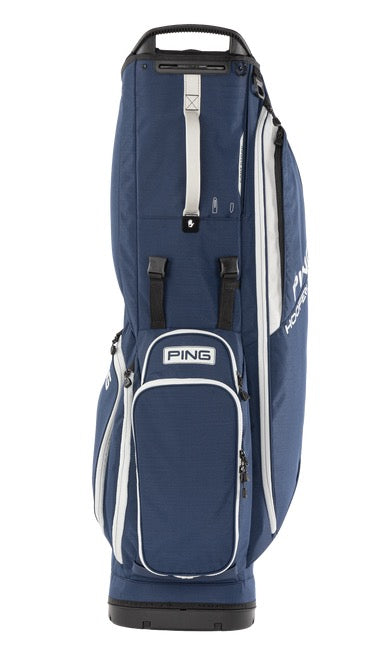 Ping Hoofer Lite Golf Stand Bag - Heather Navy / Platinum
