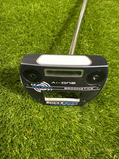 Odyssey Ai Square 2 Square Jailbird Broomstick 47" Putter