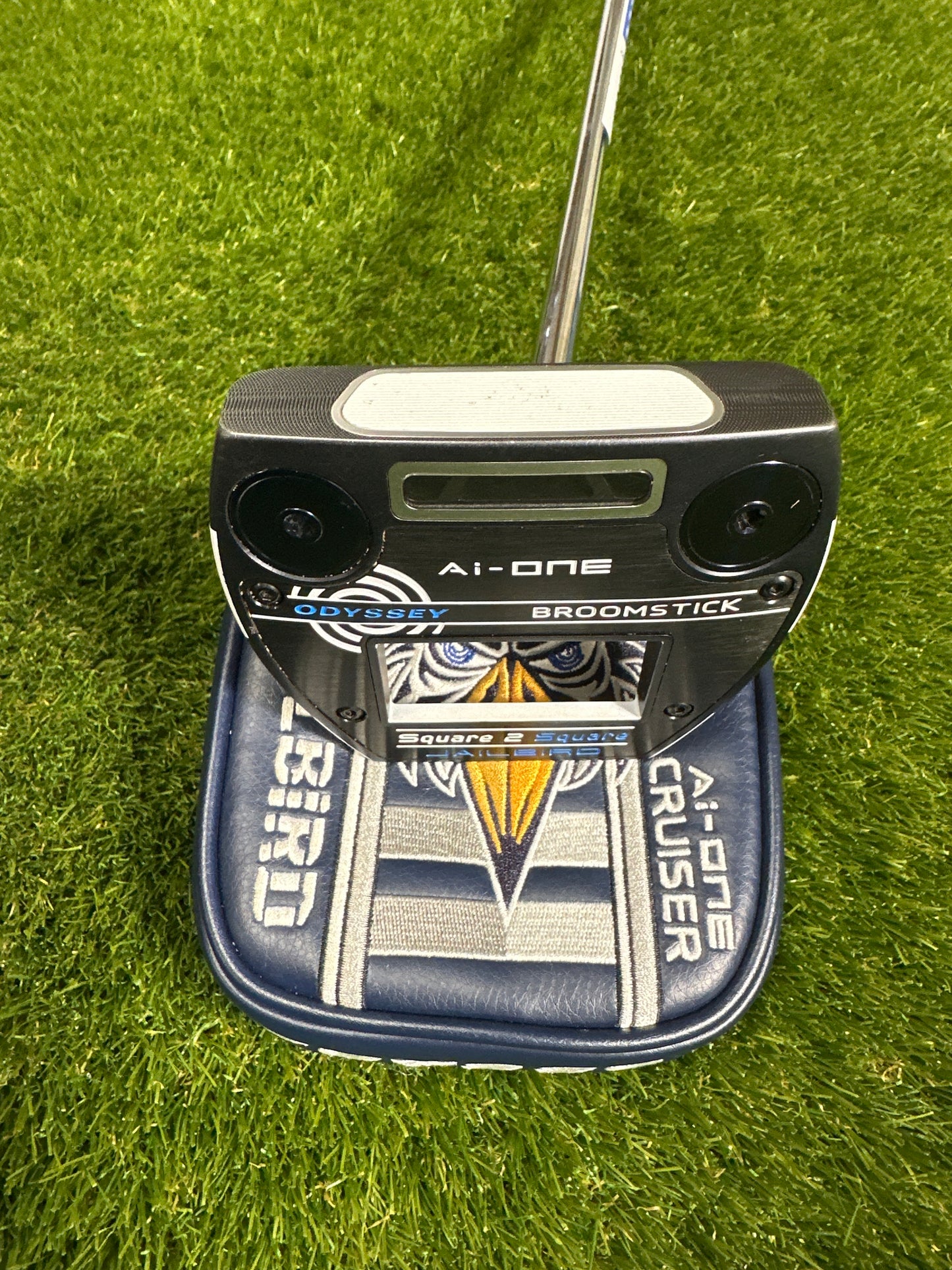 Odyssey Ai One Broomstick Square 2 Square Jailbird 43" Putter