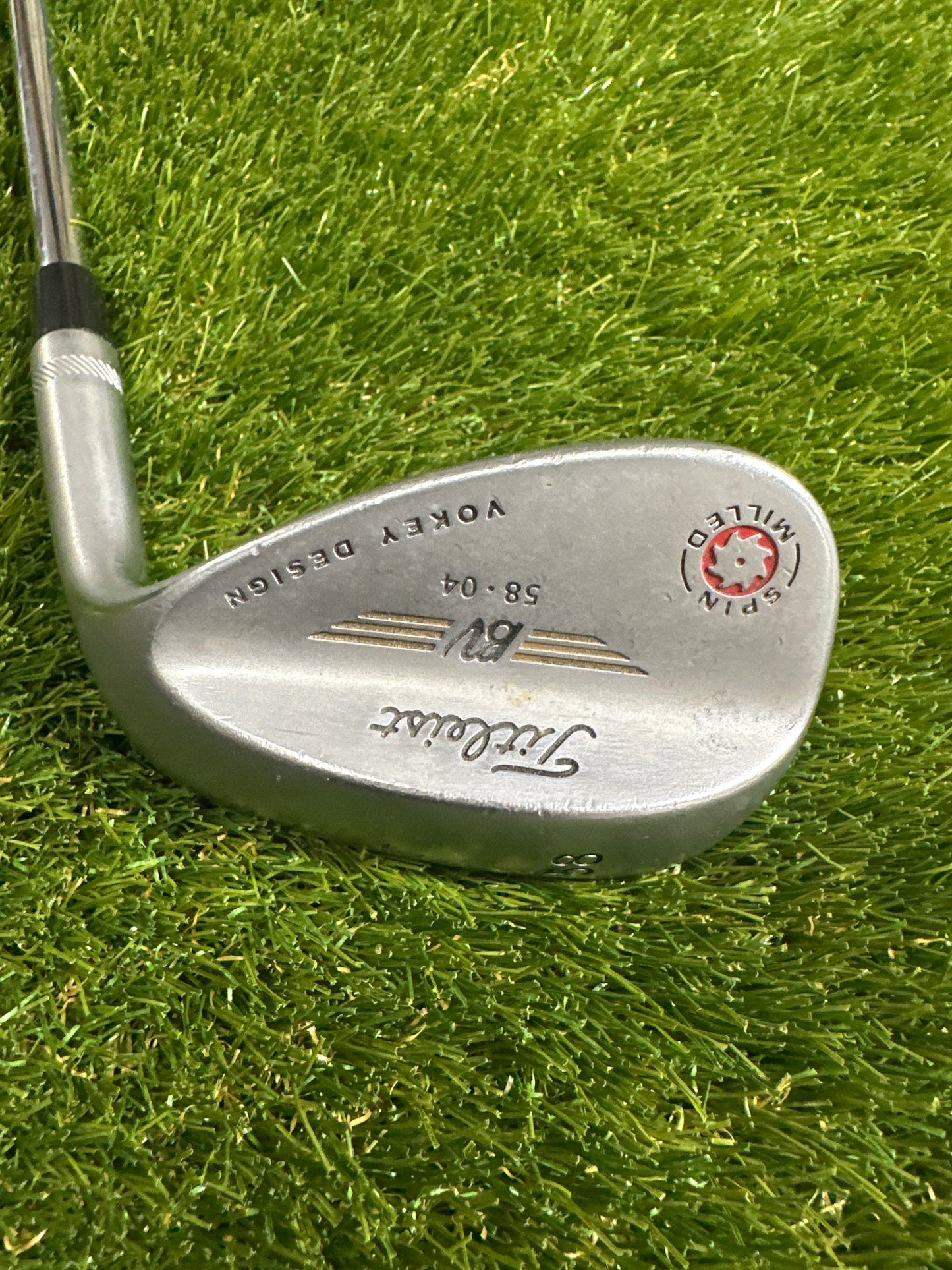 Titleist Spin Milled 58/04 Wedge