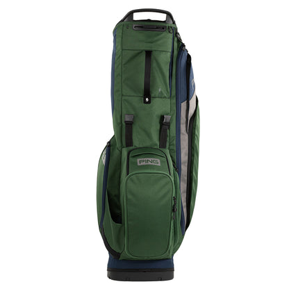 Ping Hoofer Bag - Dark Green, Navy & Grey