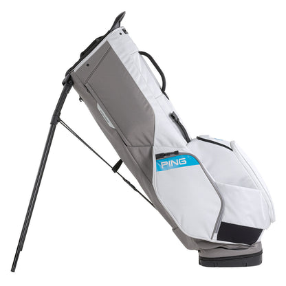 Ping Hoofer Bag - Light Grey, Blue & Graphite