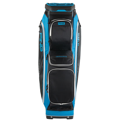Ping Traverse Cart Bag - Black & Blue