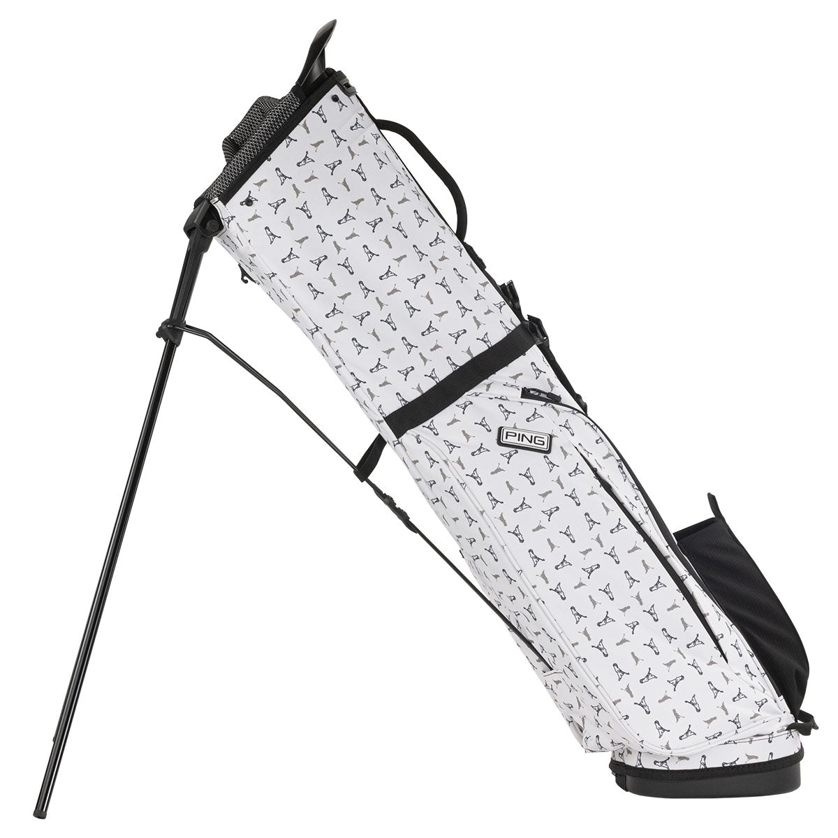 Ping Moonlander Bag - Black/ Mr.Ping