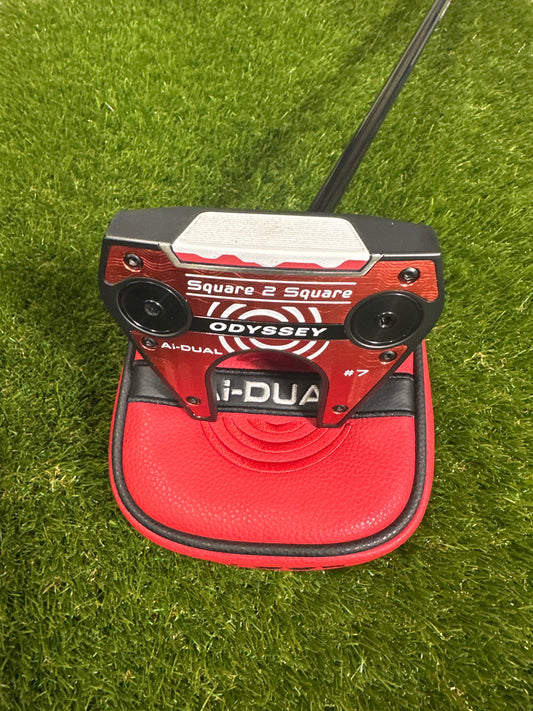 Odyssey Square 2 Square Ai Dual 7 34" Putter