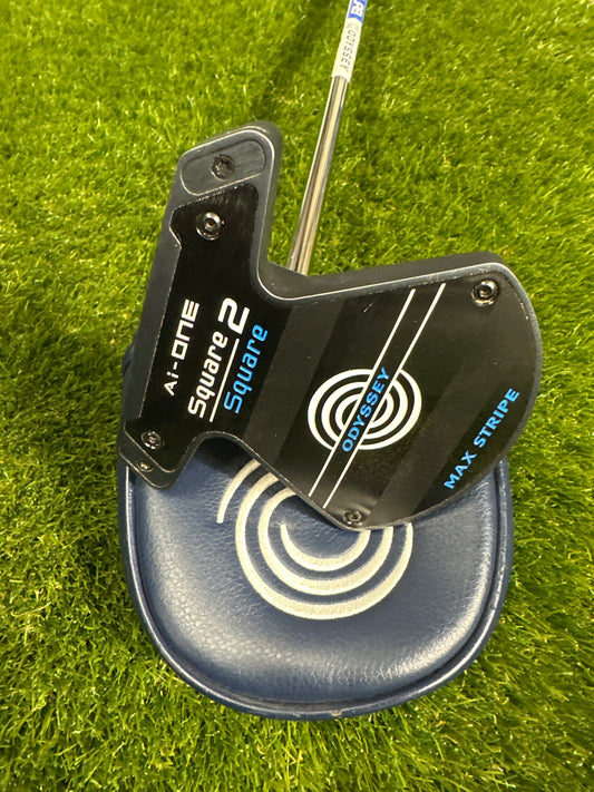 Odyssey Ai One Square 2 Square Max Stripe 34" Putter