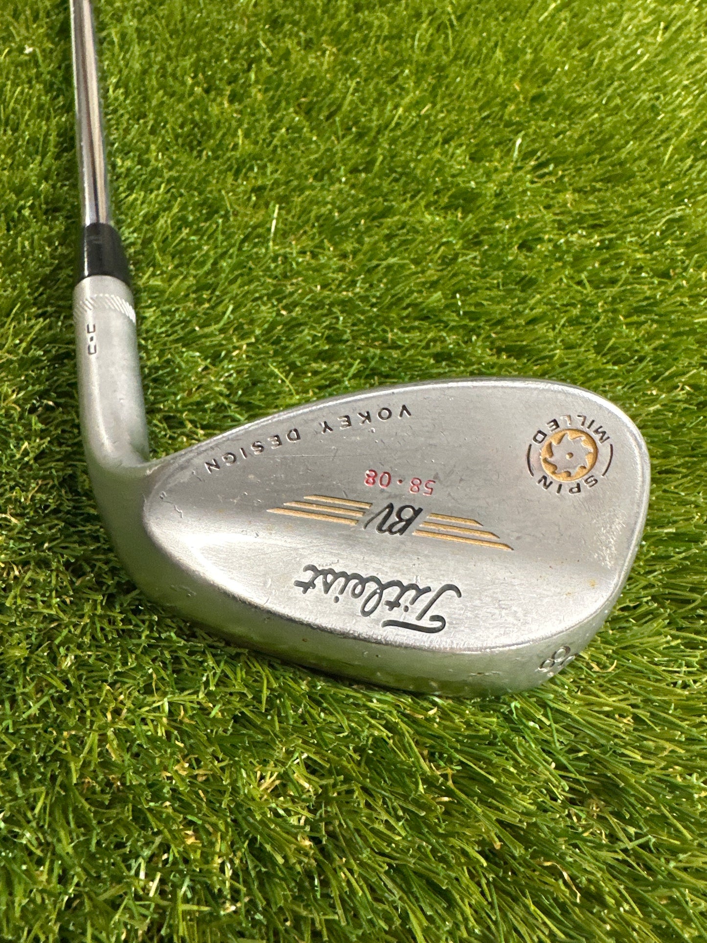 Titleist Spin Milled 58/08 Wedge