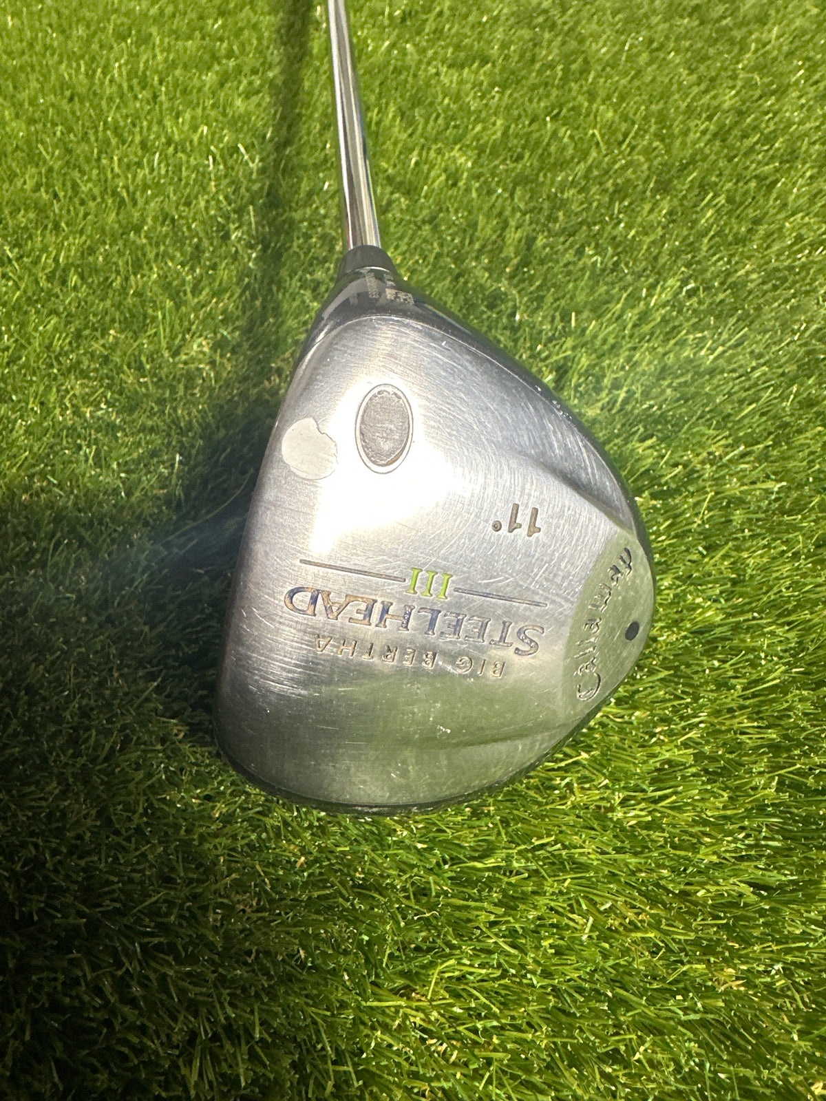 Callaway Big Bertha Steelhead 3 11 Driver
