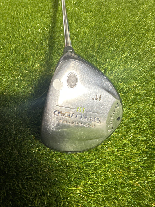 Callaway Big Bertha Steelhead 3 11 Driver
