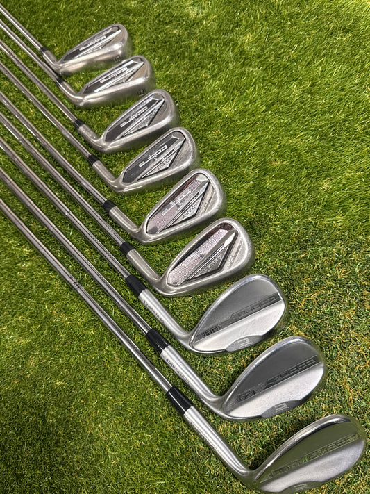 Cobra DS Adapt Irons 4-PW + 48/54/58 SB Wedge