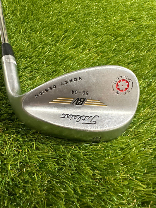 Titleist Spin Milled 58/04 Wedge