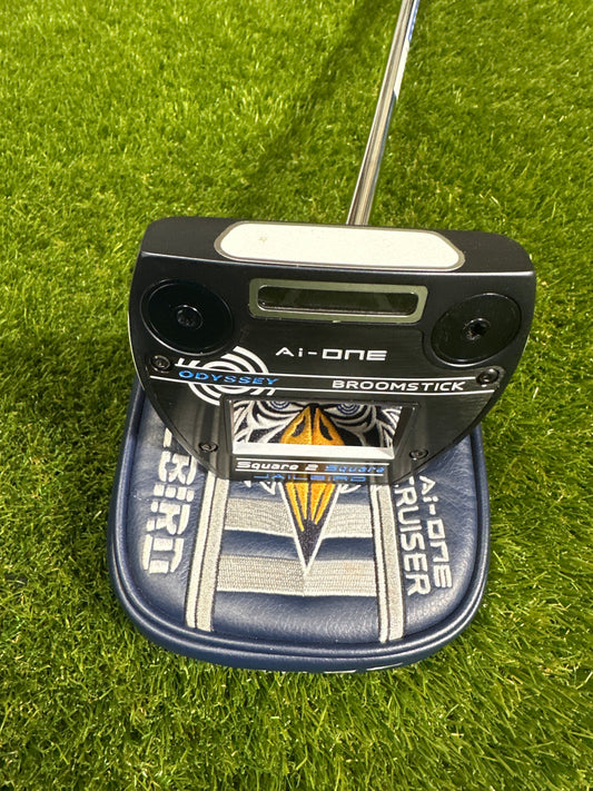 Odyssey Ai One Broomstick Square 2 Square Jailbird 47.5" Putter