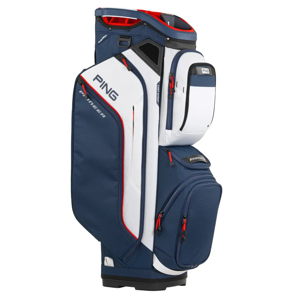 Ping Pioneer Bag - Navy, White & Red