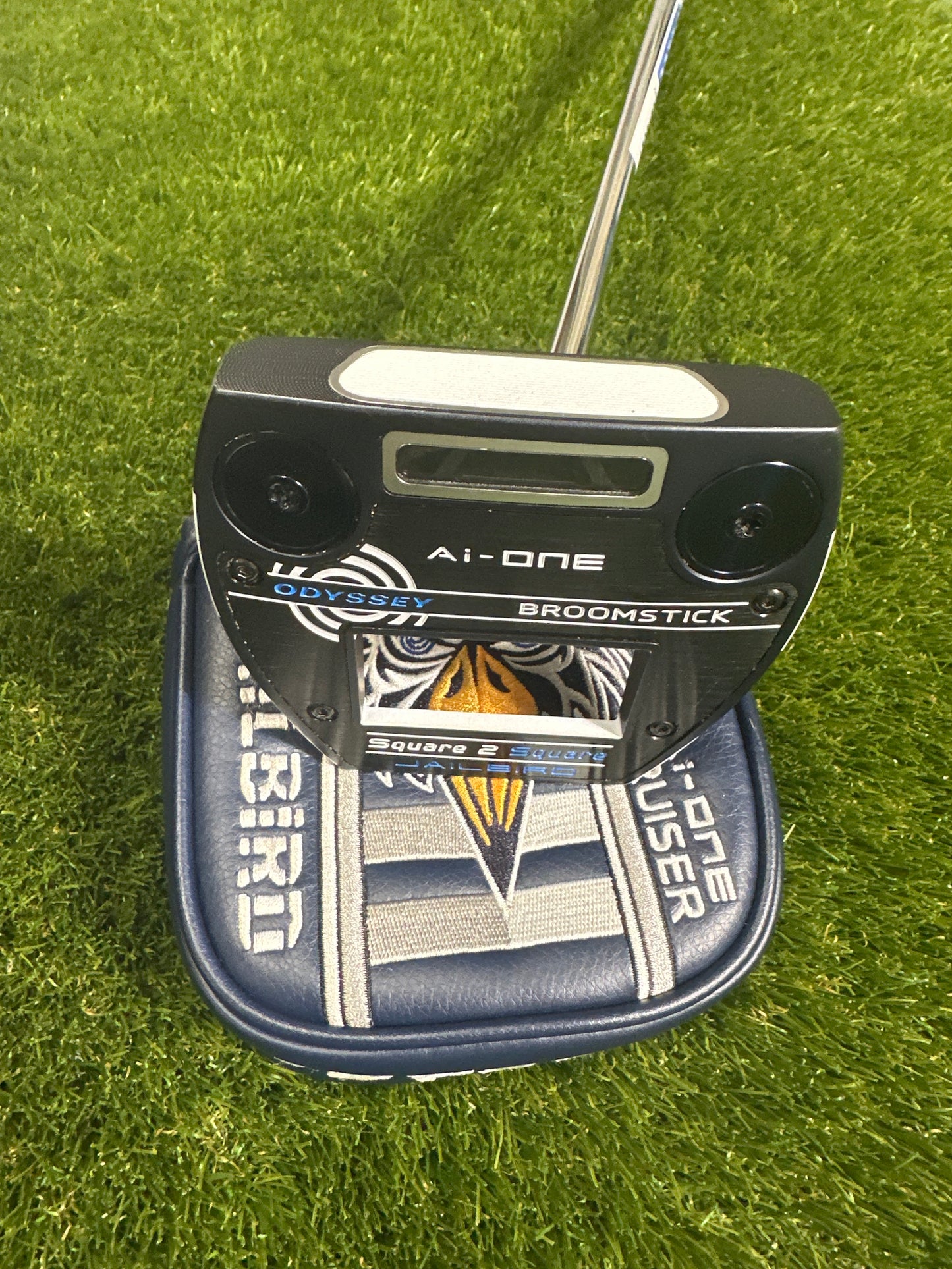 Odyssey Ai One Broomstick Square 2 Square Jailbird 47" Putter