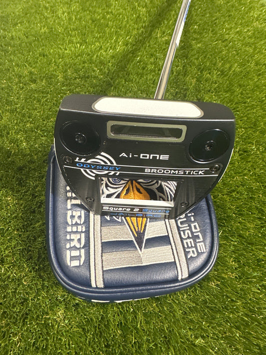 Odyssey Ai One Broomstick Square 2 Square Jailbird 47" Putter