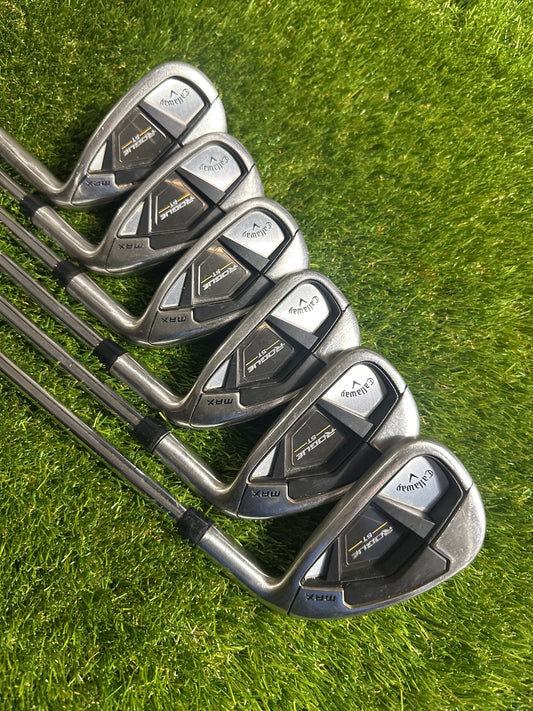 Callaway Rogue ST Max 5-SW (No PW) Irons