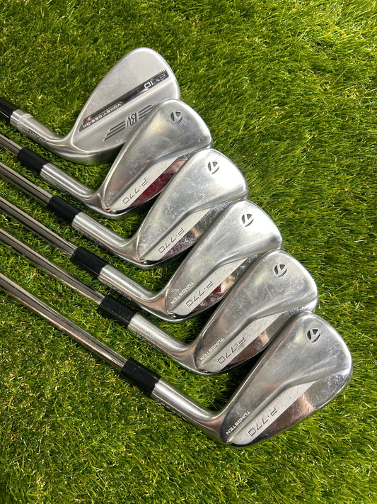 TaylorMade P-770 5-9 Irons and Vokey 46 Wedge