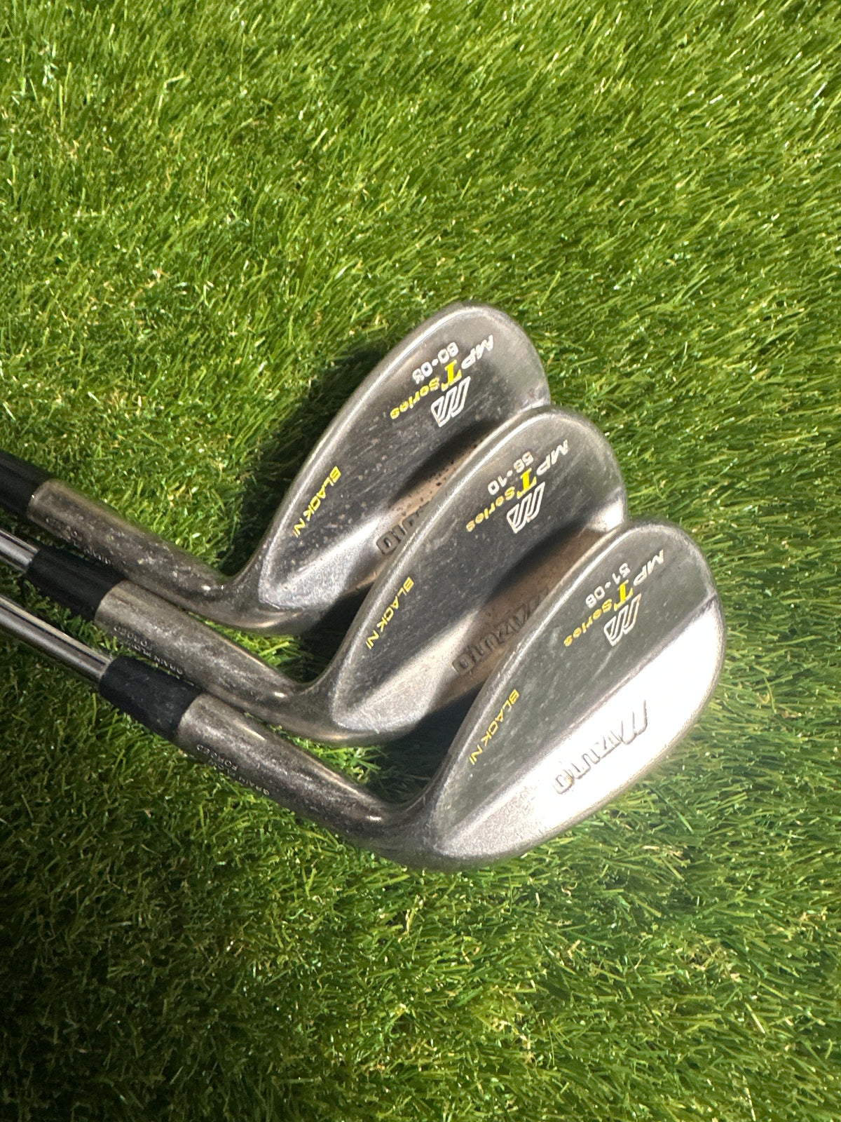 Mizuno MP T Series Black NI Wedge Set