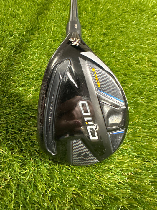 TaylorMade Qi10 Rescue 6/28 HYB
