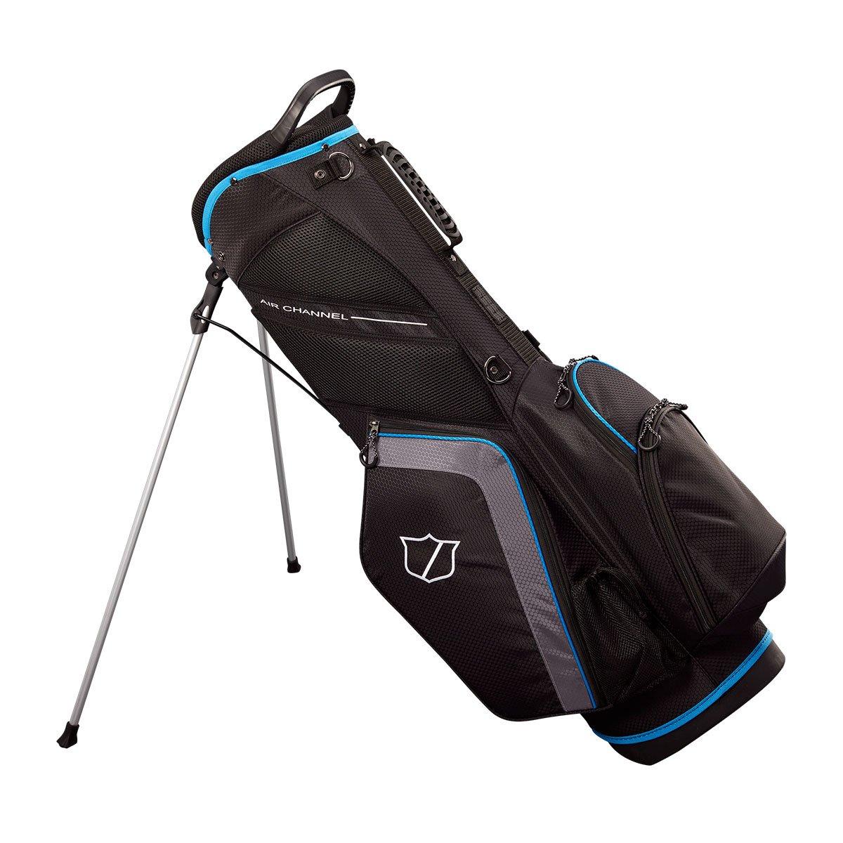Wilson LITE Stand Bag - Black/Charcoal/Blue