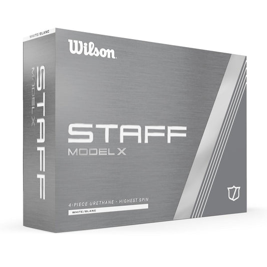 Wilson Staff Model X Balls White (Dozen)