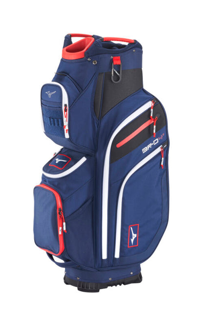 Mizuno BR D4 Cart Bag Navy/Red