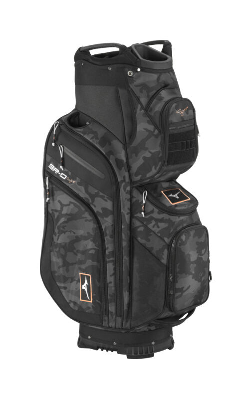 Mizuno BR D4 Cart Bag Black Camo/Copper