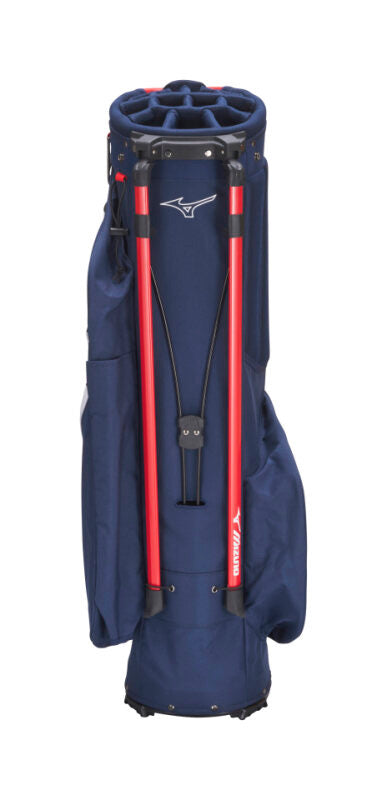 Mizuno BR DX Stand Bag Navy/Red