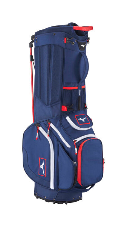 Mizuno BR DX Stand Bag Navy/Red