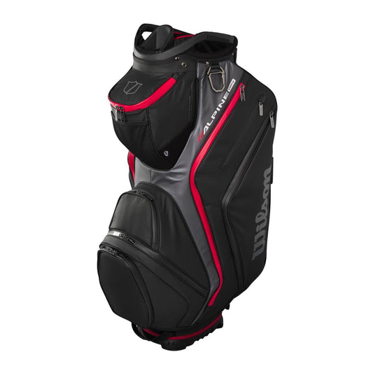 Wilson Alpine DRY Cart Bag Black/Grey/Red