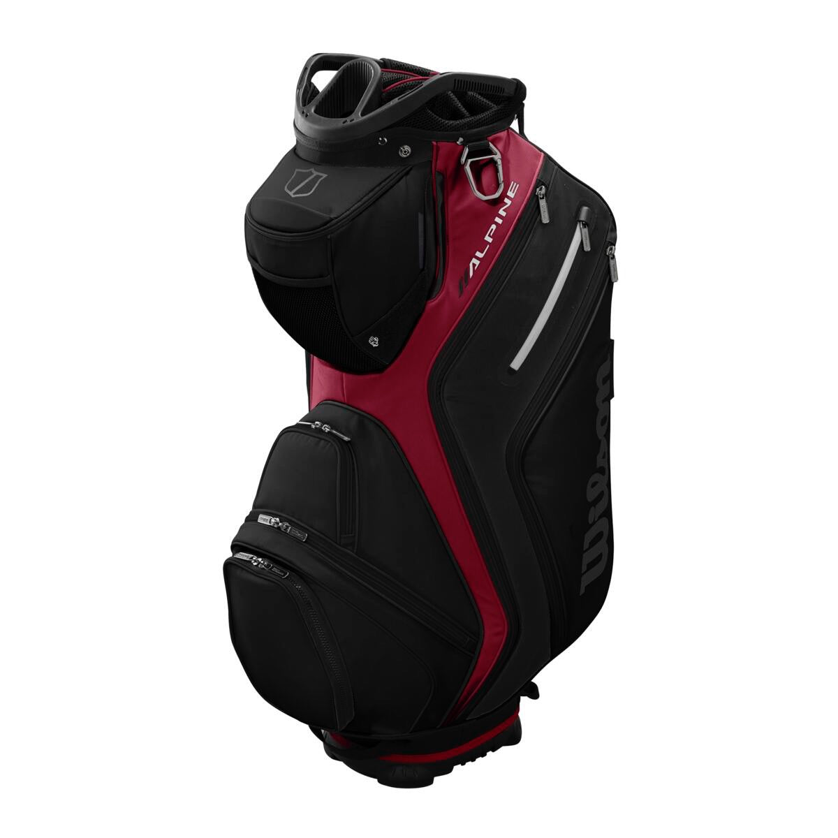 Wilson Alpine Cart Bag Black/Red