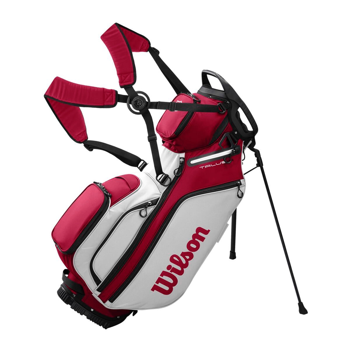 Wilson Talus 14 Stand Bag Staff Red