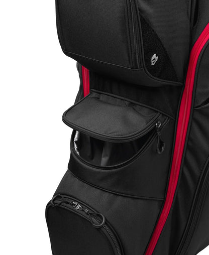 Wilson I-lock Cart Bag Black/Red