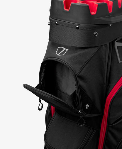 Wilson I-lock Cart Bag Black/Red