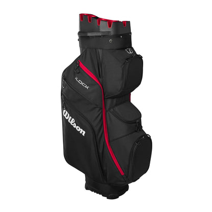 Wilson I-lock Cart Bag Black/Red