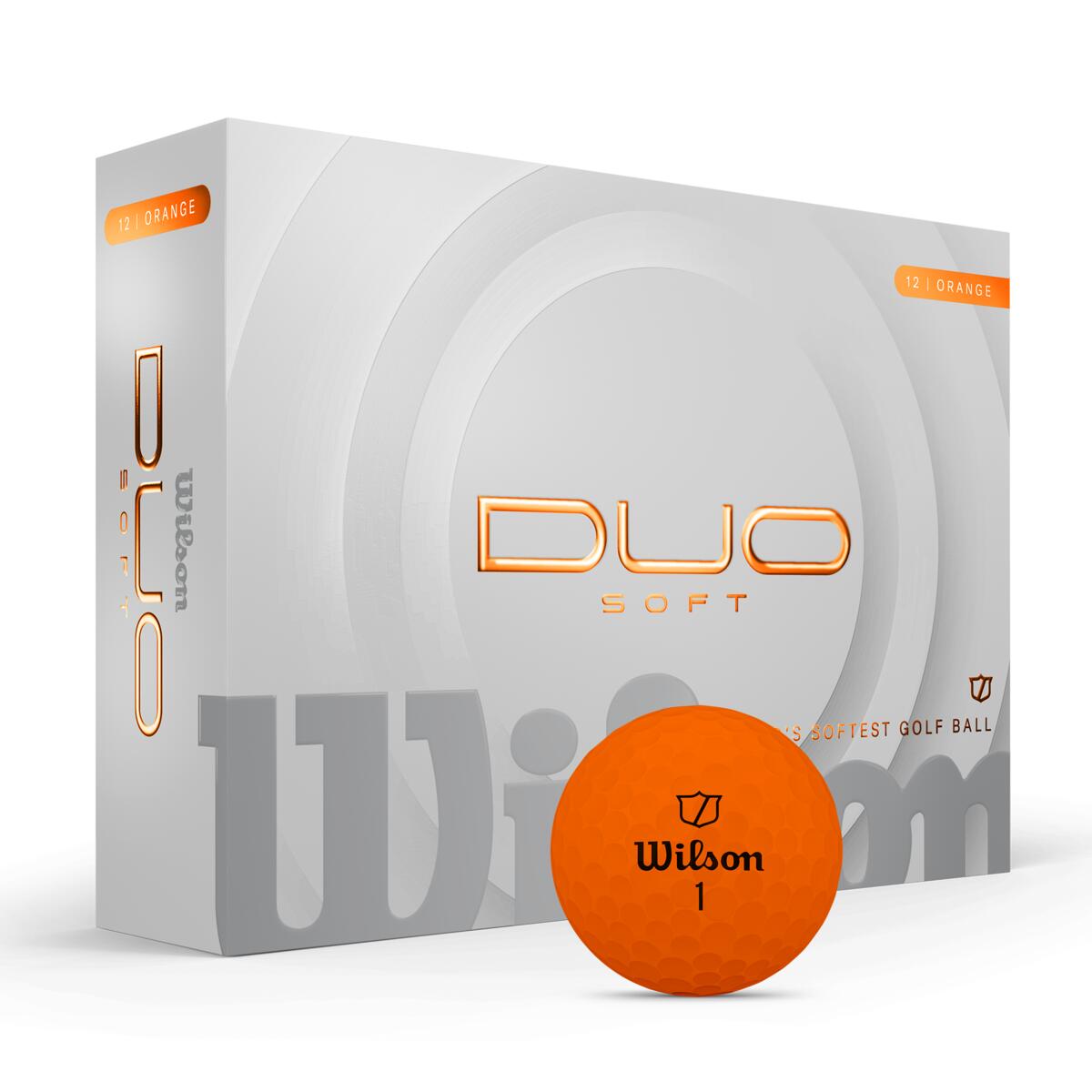 Wilson Duo Soft Balls Orange (Dozen)