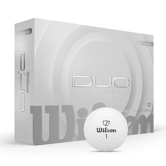 Wilson Duo Soft Balls White (Dozen)