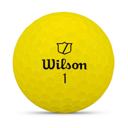 Wilson Duo Soft Balls Yellow (Dozen)