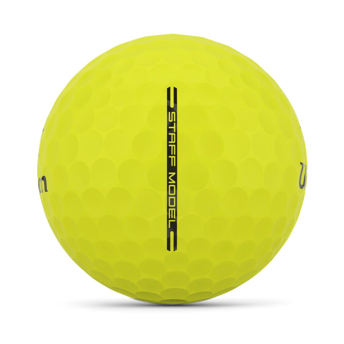 Wilson Staff Model Balls Yellow (Dozen)