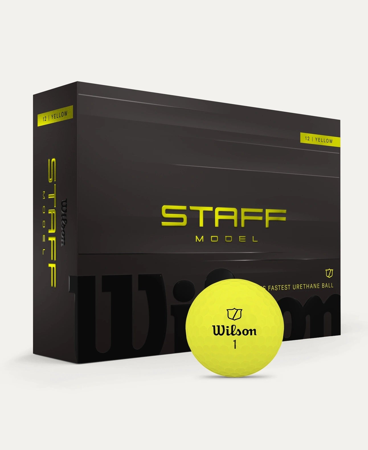 Wilson Staff Model Balls Yellow Dozen 2026
