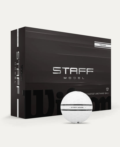 Wilson Staff Model TRK 360 Balls White Dozen