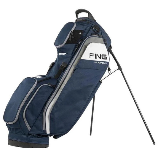 Ping Hoofer 14 231 Golf Stand Bag - Navy/Grey