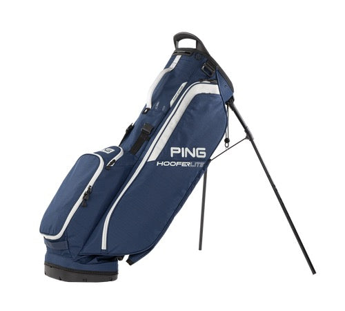 Ping Hoofer Lite Golf Stand Bag - Heather Navy / Platinum
