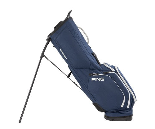Ping Hoofer Lite Golf Stand Bag - Heather Navy / Platinum