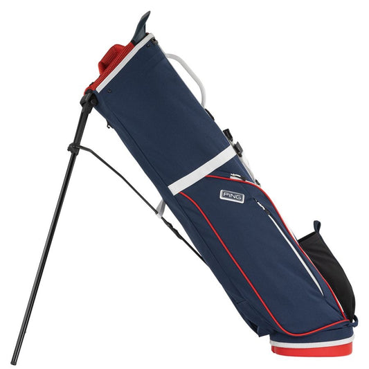 PING Moonlander 244 Golf Stand Bag Navy/Red/White