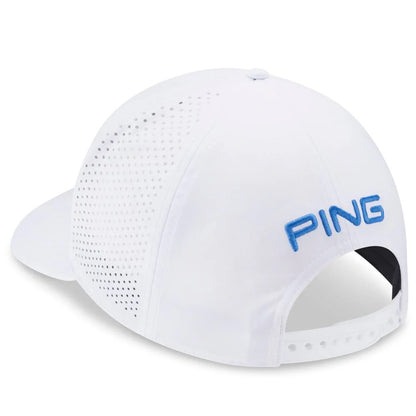 Ping Tour Vented Delta Cap White/Fresh Water