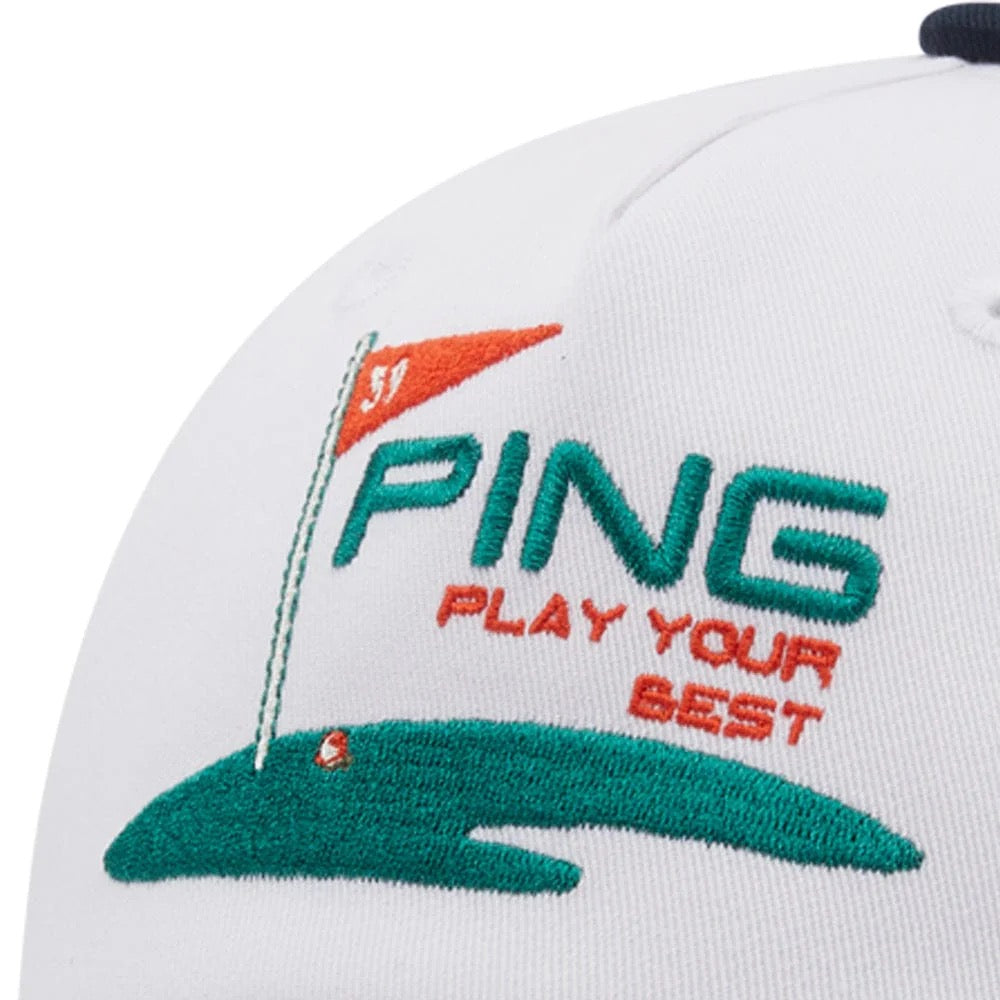 Ping Retro Cap - Jet Stream/Navy