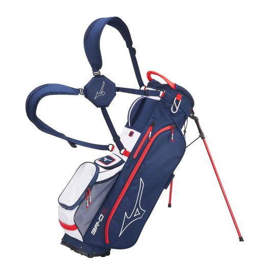 Mizuno BR-D3 Golf Stand Bag Navy/Red