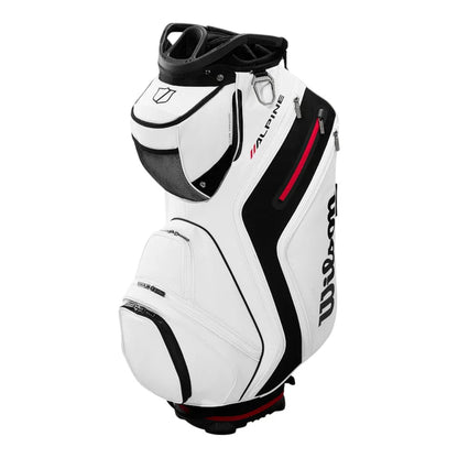 WILSON ALPINE GOLF CART BAG Black/White/Orange
